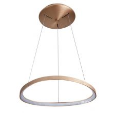 Morfi lampa wisząca brązowe złoto szczotkowane 48W led 3000K 2640lm
